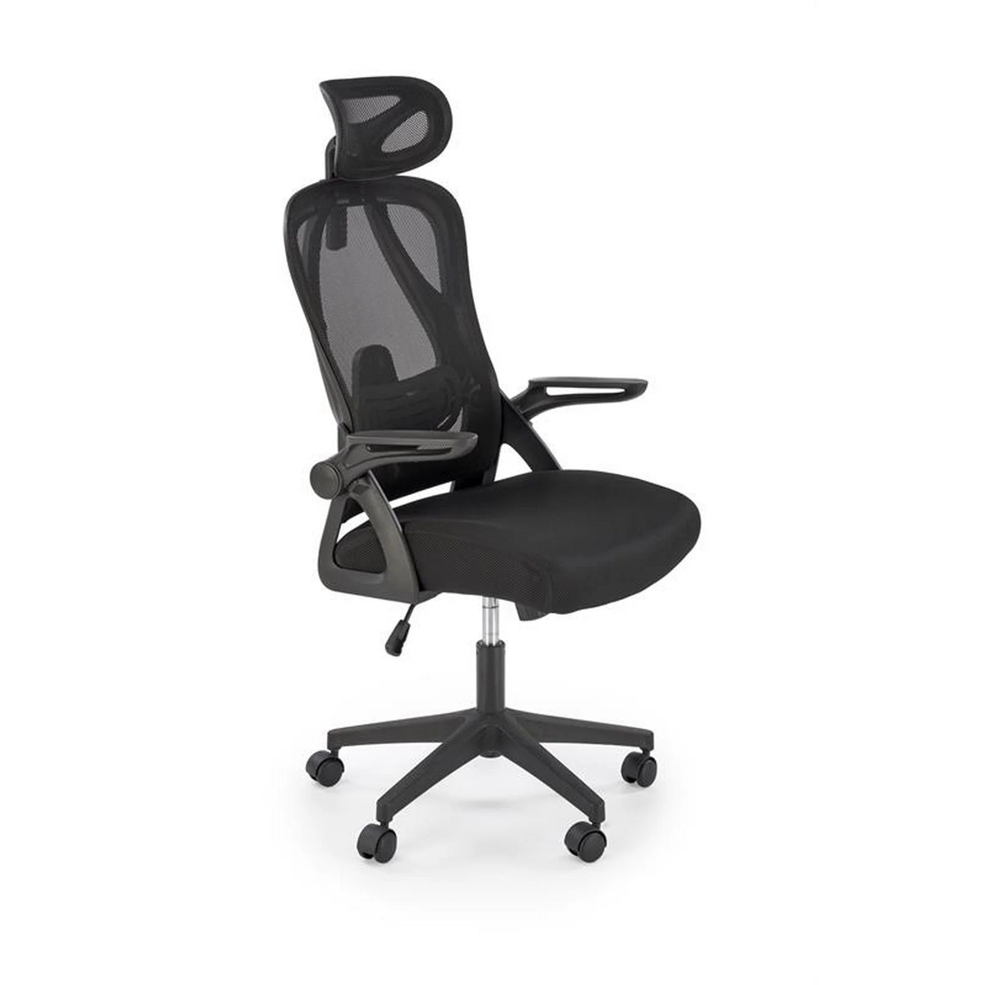 Scaun birou NEGRO, negru, plasa/pânză, 59x63x123/130 cm Scaun birou NEGRO, negru, plasa/pânză, 59x63x123/130 cm