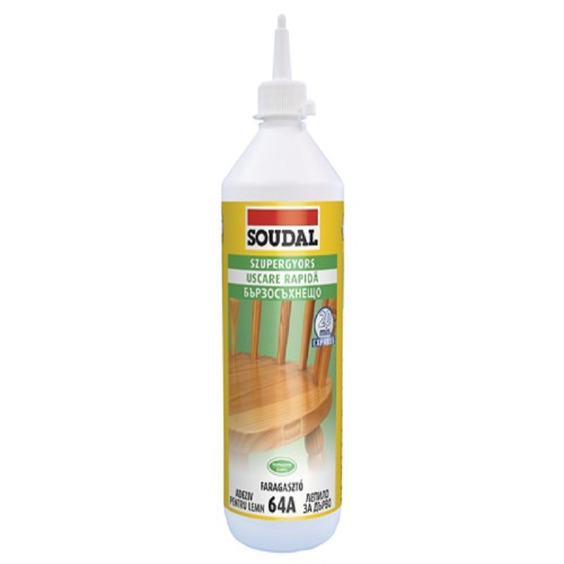 ADEZIV LEMN D2 64A 250G SOUDAL ADEZIV LEMN D2 64A 250G SOUDAL