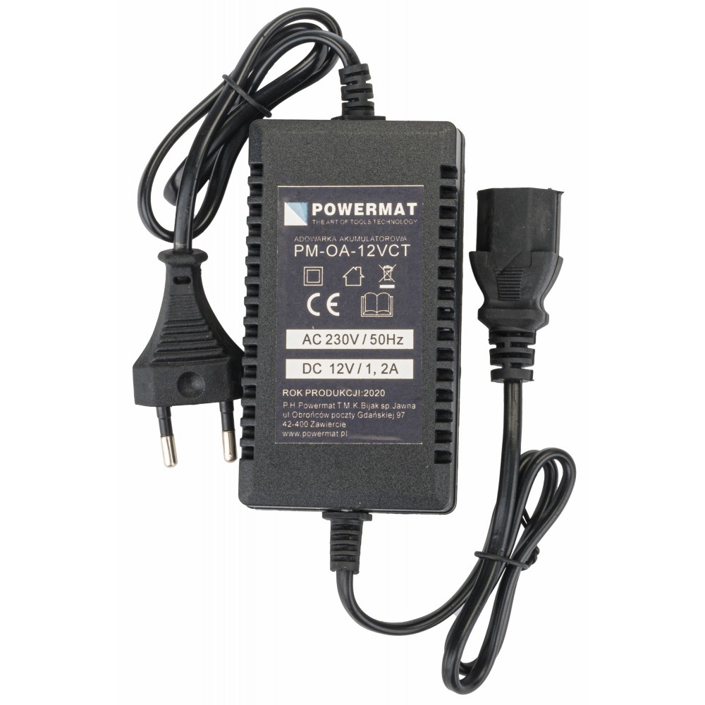 Încărcător pompă de stropit cu acumulator, 12 V Încărcător negru de 12 V pentru pompa de stropit cu acumulator, cu ștecher de rețea și mufă de ieșire