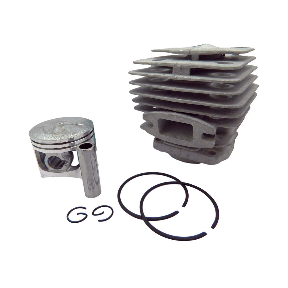 Kit cilindru pentru drujbă chinezească Kit cilindru pentru drujbă chinezească: cilindru, piston, bolț, două siguranțe și doi segmenți