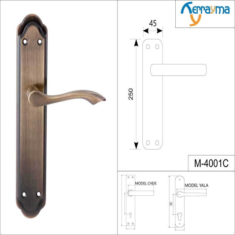 SET MÂNERE PLACA M-4001/C SET MÂNERE PLACA M-4001/C