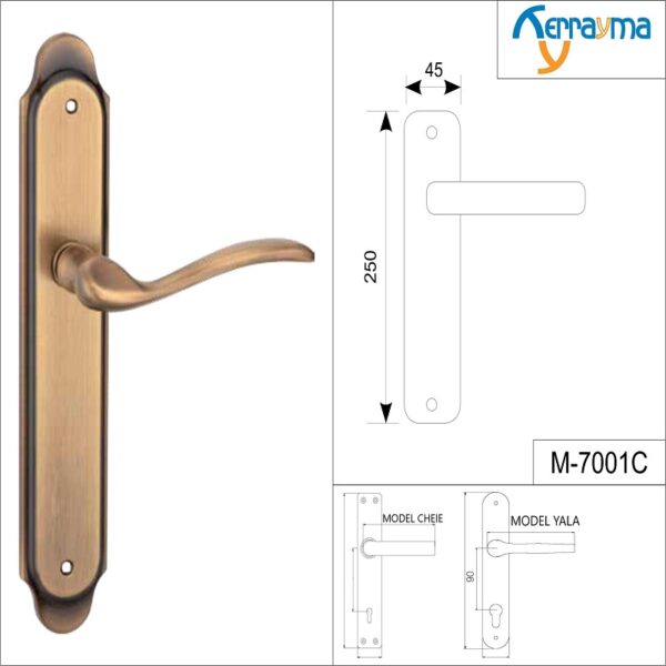 SET MÂNERE 7001 PLACA LUCIOS