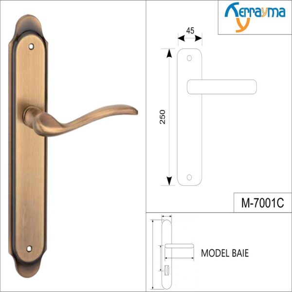 SET MÂNERE 7001 PLACA BAIE LUCIOS M-7001/C WC