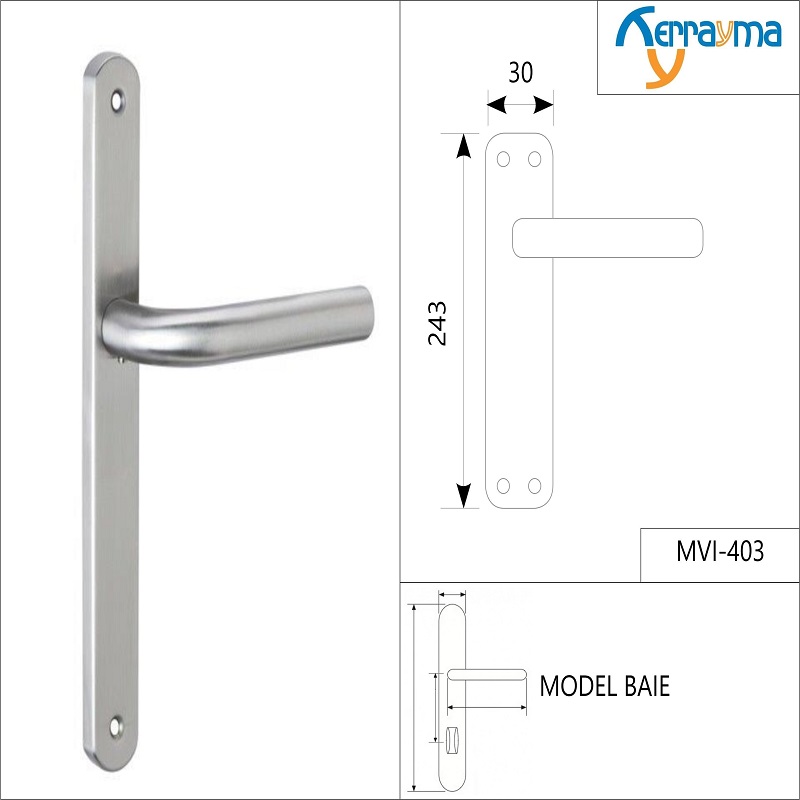 SET MÂNERE MVI-403 90 BAIE INOX SET MÂNERE MVI-403 90 BAIE INOX