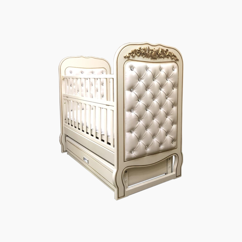 Pătuț bebe Fantasy Gold Pătuț bebe Fantasy Gold, loc de dormit 120 × 60 cm