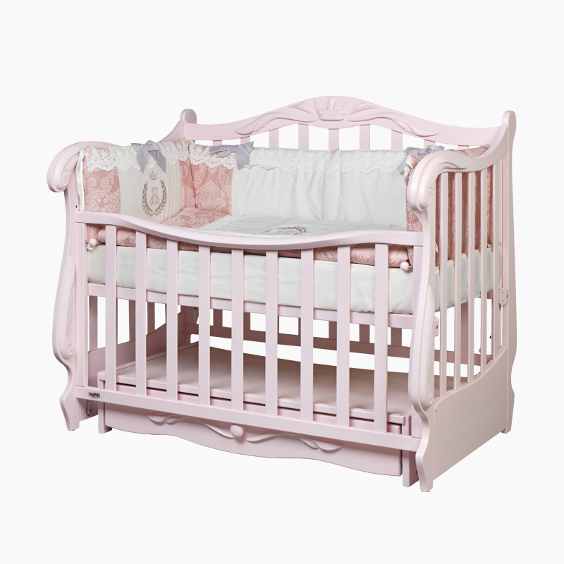 Pătuț bebe Quinny roz Pătuț bebe Quinny roz, loc de dormit 120 × 60 cm