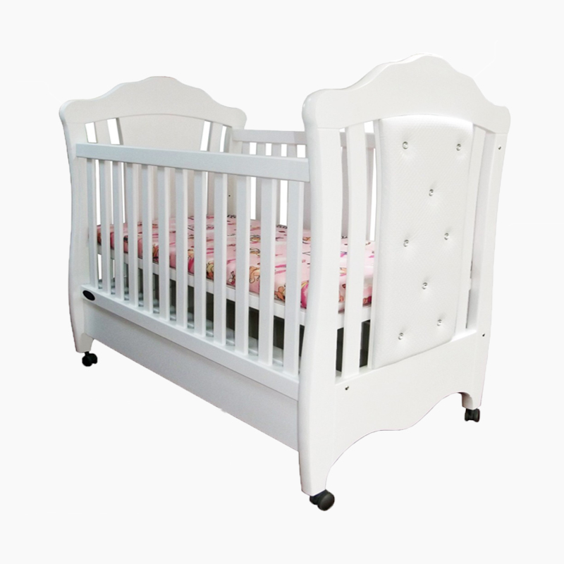 Pătuț bebe Riana alb Pătuț bebe Riana alb, loc de dormit 120 × 60 cm