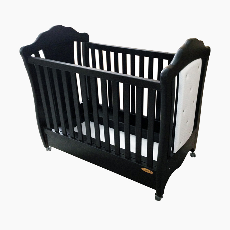Pătuț bebe Riana maro Pătuț bebe Riana maro, loc de dormit 120 × 60 cm