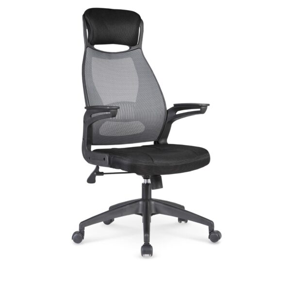 Scaun birou gri-negru Solo