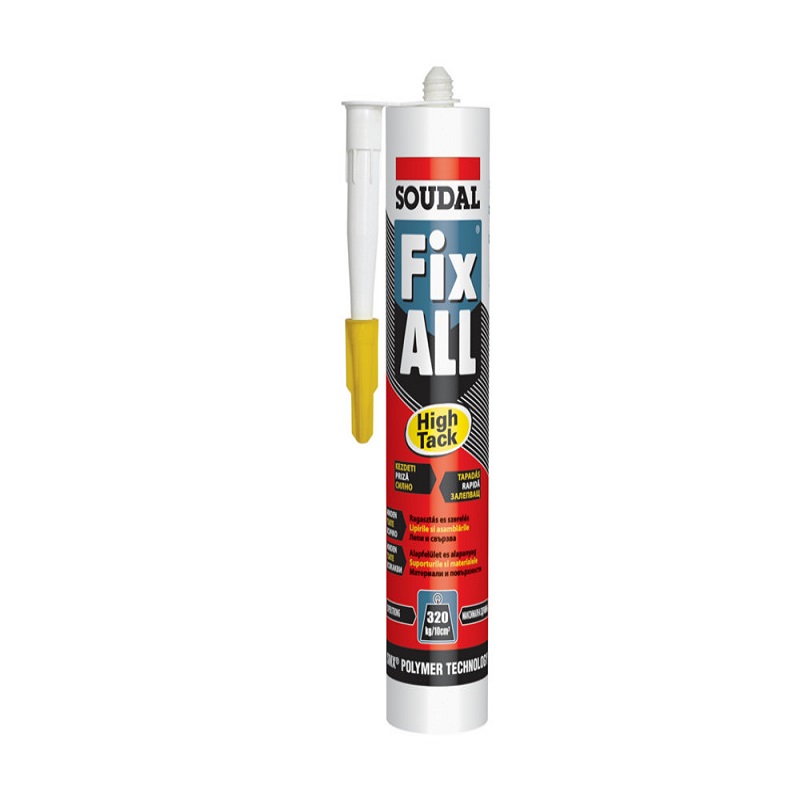 ADEZIV FIX ALL HIGH TACK 290ML SOUDAL ADEZIV FIX ALL HIGH TACK 290ML SOUDAL