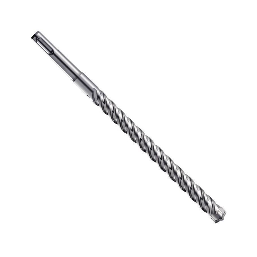 Burghiu SDS Plus 4 × 160 mm pentru beton Burghiu SDS Plus de 4 × 160 mm pentru beton, cu vârf din carbură, spirală lungă și coadă SDS Plus