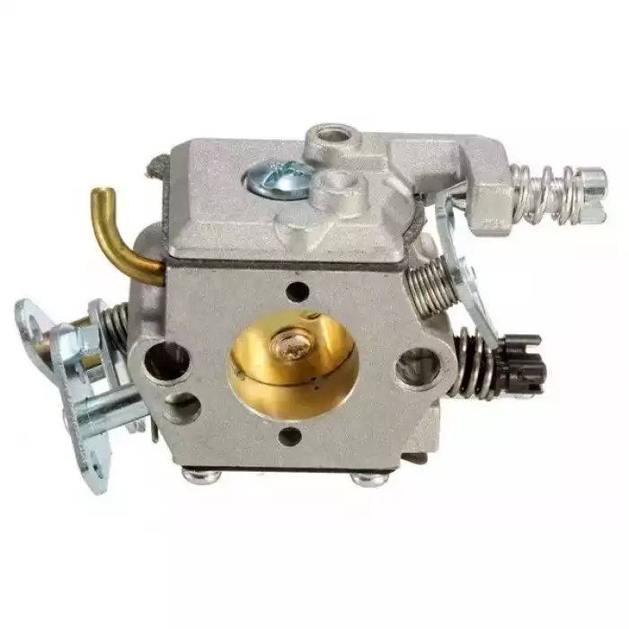 Carburator compatibil Husqvarna 136, 137, 141, 142 Carburator de drujbă compatibil Husqvarna 136, 137, 141, 142, vedere frontală spre difuzor