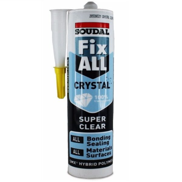 ADEZIV FIX ALL CRYSTAL 290ML SOUDAL