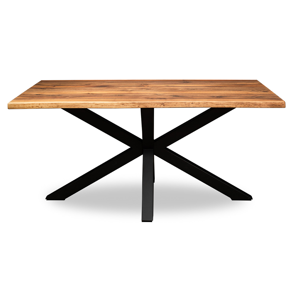 Masă lemn masiv nuc Spider, 6 persoane, 1800x900mm Masă lemn masiv nuc Spider, 6 persoane, 1800x900mm