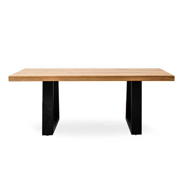 Măsuță cafea lemn masiv stejar Haga, 1200x600mm