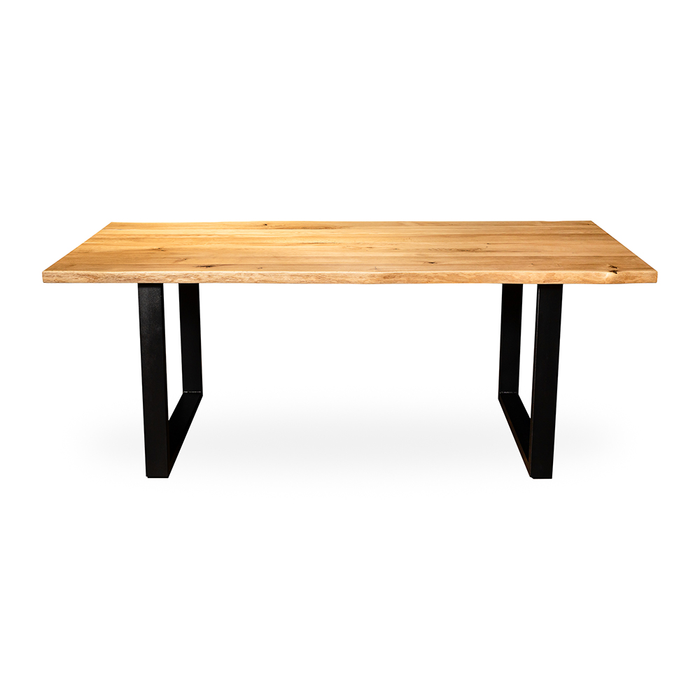 Masă lemn masiv stejar Square D, 10 persoane, 2200x900mm Masă lemn masiv stejar Square D, 10 persoane, 2200x900mm