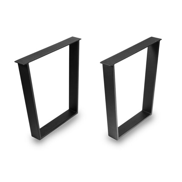 Picior metalic Copenhaga, Negru, 800mm — imaginea 2