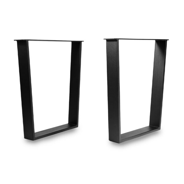 Picior metalic Copenhaga, Negru, 800mm