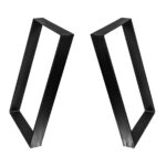 Picior metalic Oblio, Negru, 720mm — imaginea 3