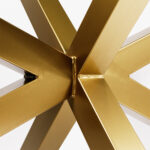 Picior metalic Spider, Auriu, 1600x800mm — imaginea 4