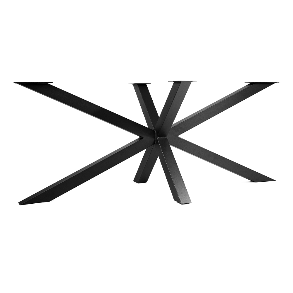 Picior metalic Spider, Negru, 1800x800mm Picior metalic Spider, Negru, 1800x800mm
