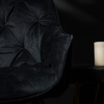 Scaun Oslo Negru — imaginea 2