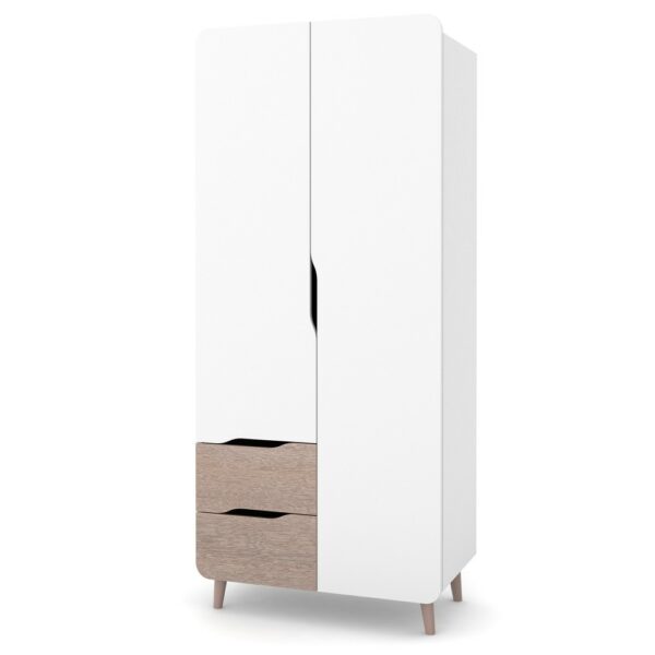 Dulap camera bebe Ianis 850 cu două uși, 85 × 47 × 194 cm