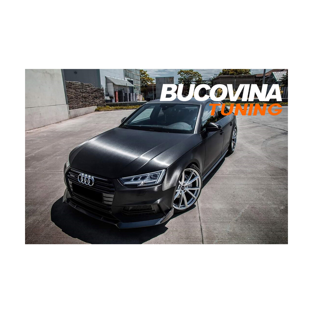 Prelungire Bară Față compatibilă cu Audi A4 B9 8W S-Line Prelungire Bară Față compatibilă cu Audi A4 B9 8W S-Line