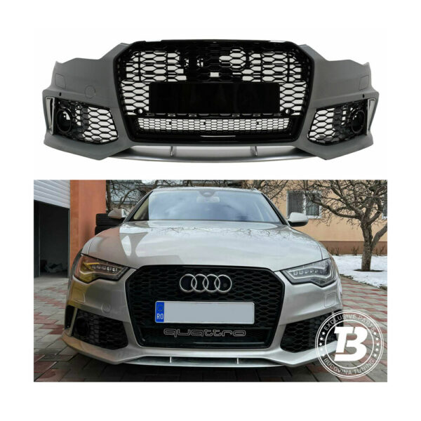 Bară Față compatibilă cu Audi A6 C7 4G Facelift RS6 Design