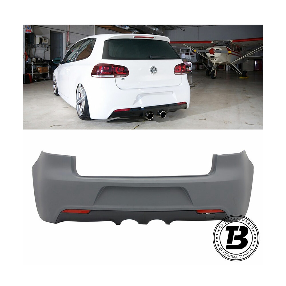 Bară Spate compatibilă cu VW Golf VI 6 R20 Design Bară Spate compatibilă cu VW Golf VI 6 R20 Design