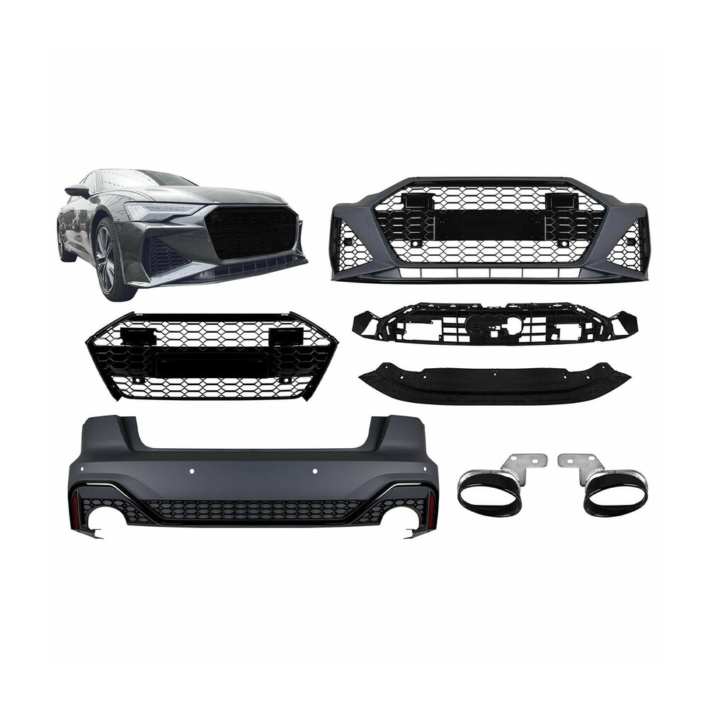 Pachet Exterior compatibil cu Audi A6 C8 RS6 Design Pachet Exterior compatibil cu Audi A6 C8 RS6 Design
