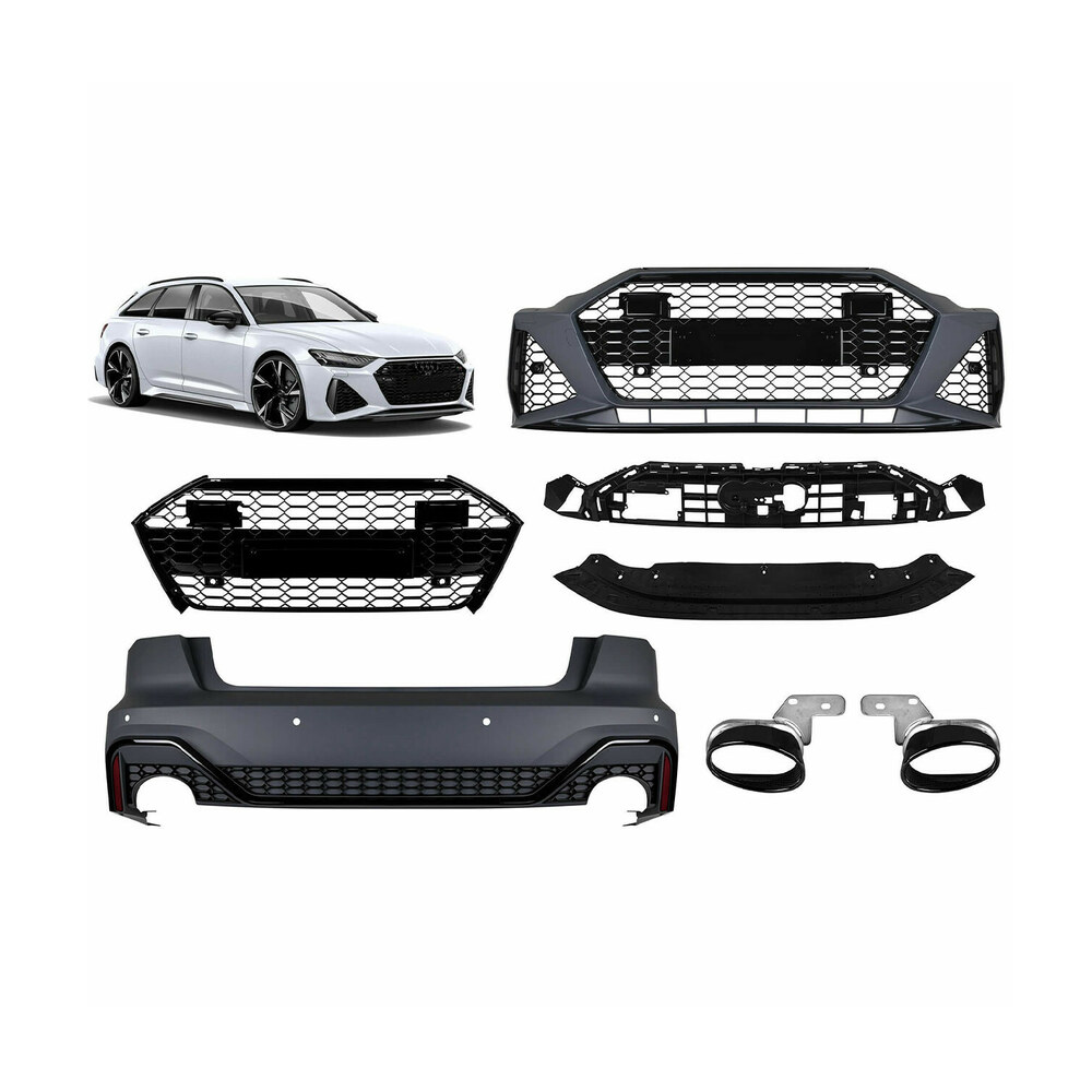 Pachet Exterior compatibil cu Audi A6 C8 Avant RS6 Design Pachet Exterior compatibil cu Audi A6 C8 Avant RS6 Design