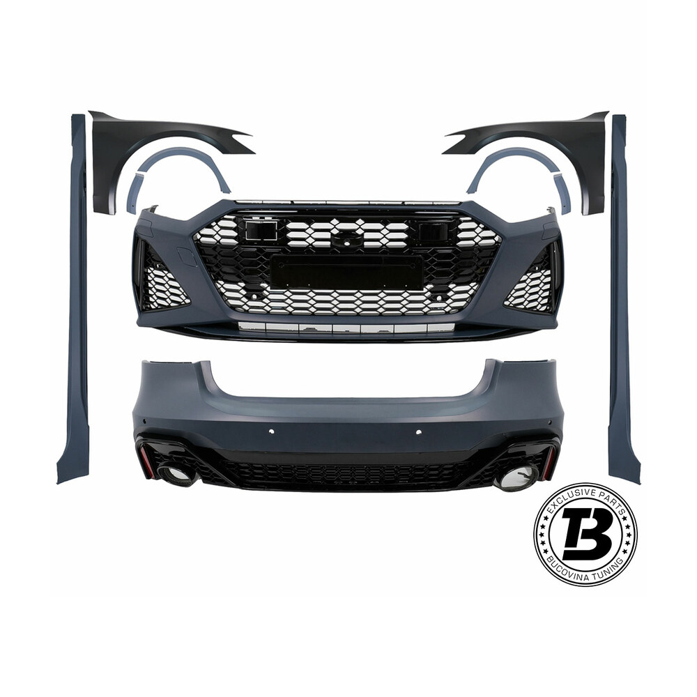 Pachet Exterior compatibil cu Audi A7 C8 Wide RS Design Pachet Exterior compatibil cu Audi A7 C8 Wide RS Design