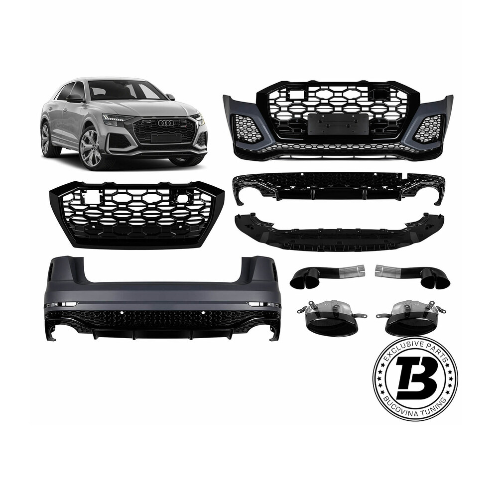 Pachet Exterior compatibil cu Audi Q8 RSQ8 Design Pachet Exterior compatibil cu Audi Q8 RSQ8 Design