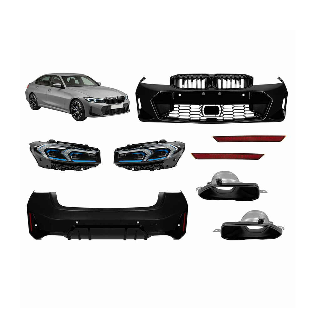 Pachet Exterior compatibil cu BMW Seria 3 G20 M3 LCI Design Pachet Exterior compatibil cu BMW Seria 3 G20 M3 LCI Design