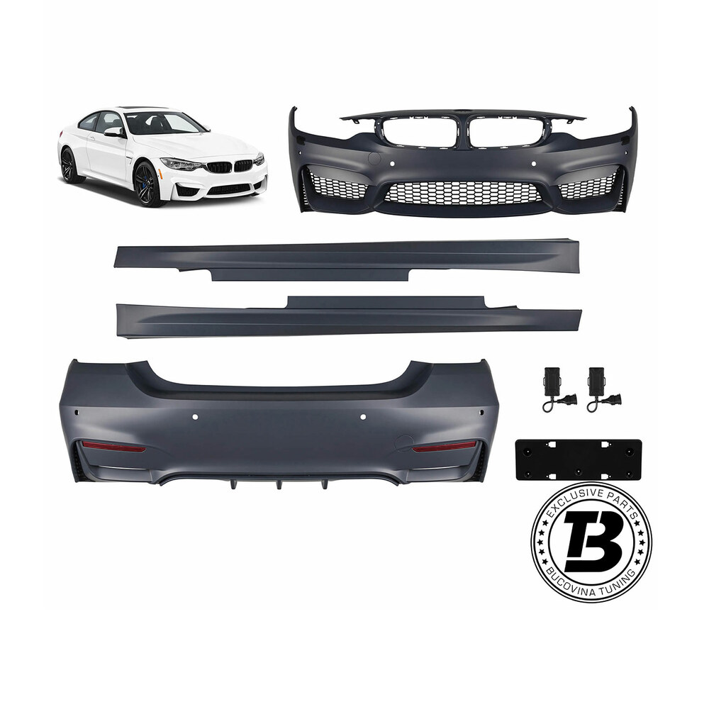 Pachet Exterior compatibil cu BMW Seria 4 F32 F33 M4 Design Pachet Exterior compatibil cu BMW Seria 4 F32 F33 M4 Design