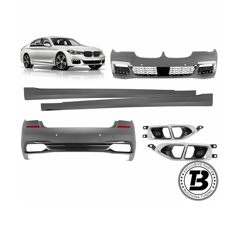 Pachet Exterior compatibil cu BMW Seria 7 G12 M760 Design Pachet Exterior compatibil cu BMW Seria 7 G12 M760 Design