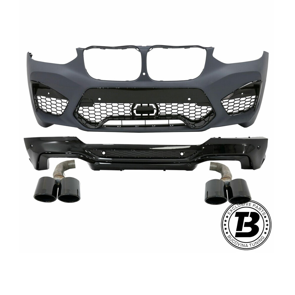 Pachet Exterior compatibil cu BMW X4 SUV G02 Pachet Exterior compatibil cu BMW X4 SUV G02