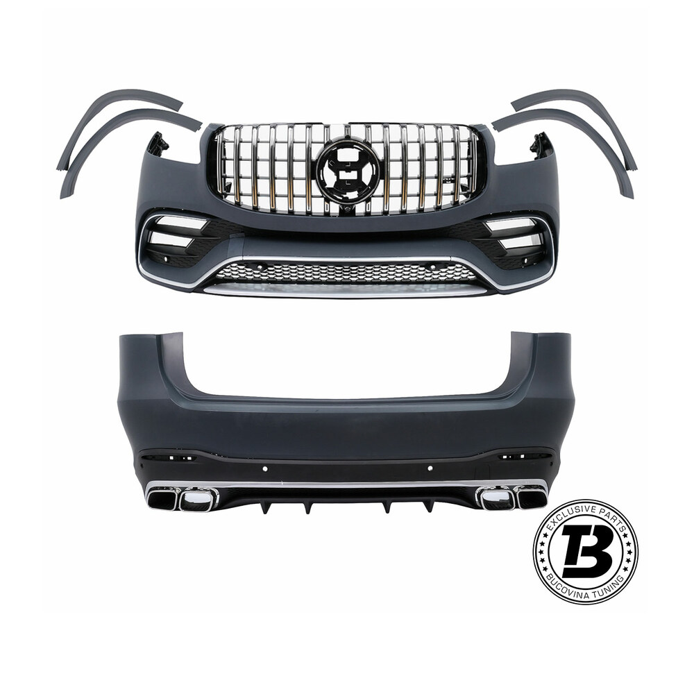 Pachet Exterior compatibil cu Mercedes GLS X167 GLS63 Design Pachet Exterior compatibil cu Mercedes GLS X167 GLS63 Design