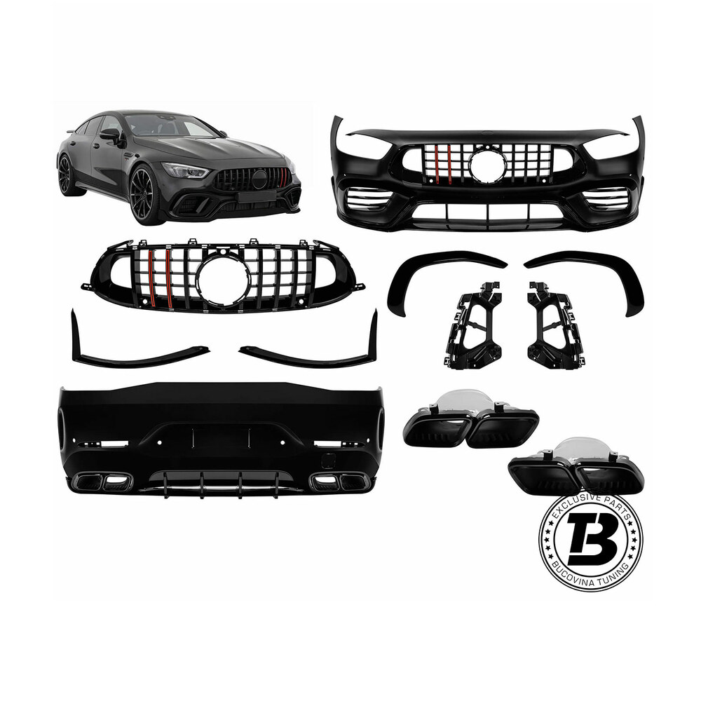 Pachet Exterior compatibil cu Mercedes AMG GT X290 Coupe B Design Pachet Exterior compatibil cu Mercedes AMG GT X290 Coupe B Design