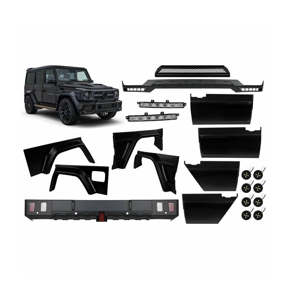 Pachet Exterior compatibil cu Mercedes G Class W463 B Design Pachet Exterior compatibil cu Mercedes G Class W463 B Design