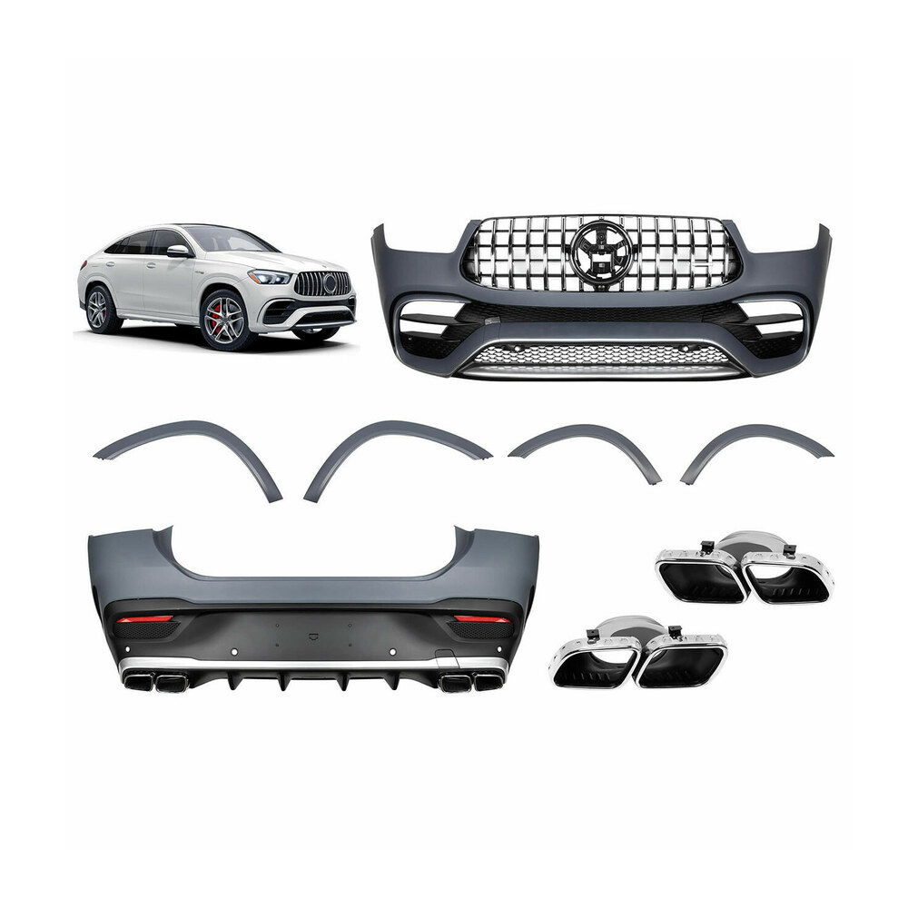 Pachet Exterior compatibil cu Mercedes GLE Coupe C167 GLE63 Design Pachet Exterior compatibil cu Mercedes GLE Coupe C167 GLE63 Design