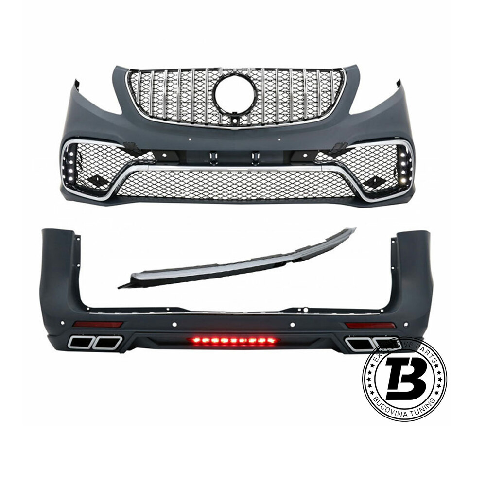 Pachet Exterior compatibil cu Mercedes V Class Vito W447 AMG Design Pachet Exterior compatibil cu Mercedes V Class Vito W447 AMG Design