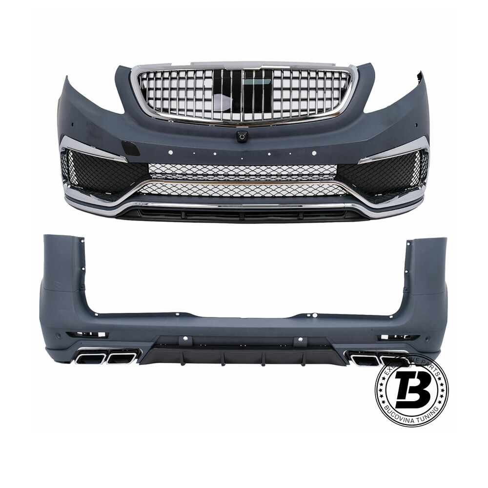 Pachet Exterior compatibil cu Mercedes V Class W447 MBH Design Pachet Exterior compatibil cu Mercedes V Class W447 MBH Design