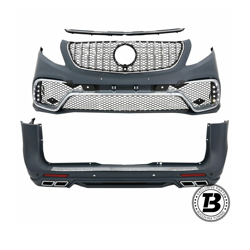 Pachet Exterior compatibil cu Mercedes V Class W447 AMG Design Pachet Exterior compatibil cu Mercedes V Class W447 AMG Design