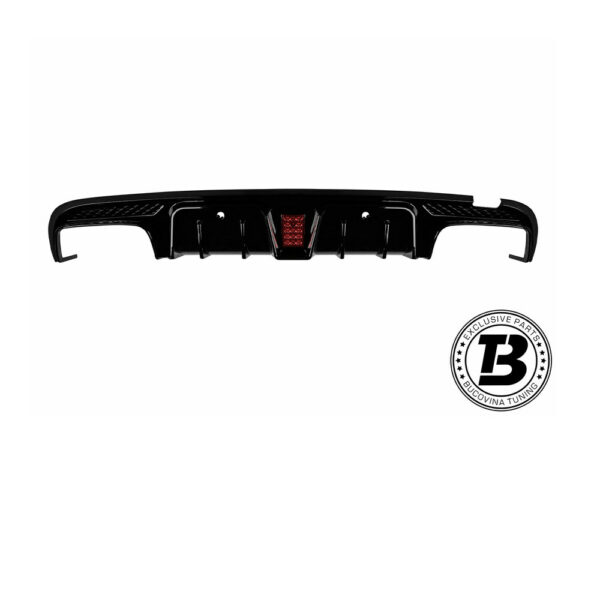 Difuzor Bară Spate compatibil cu Mercedes C Class W205 B Design — imaginea 2