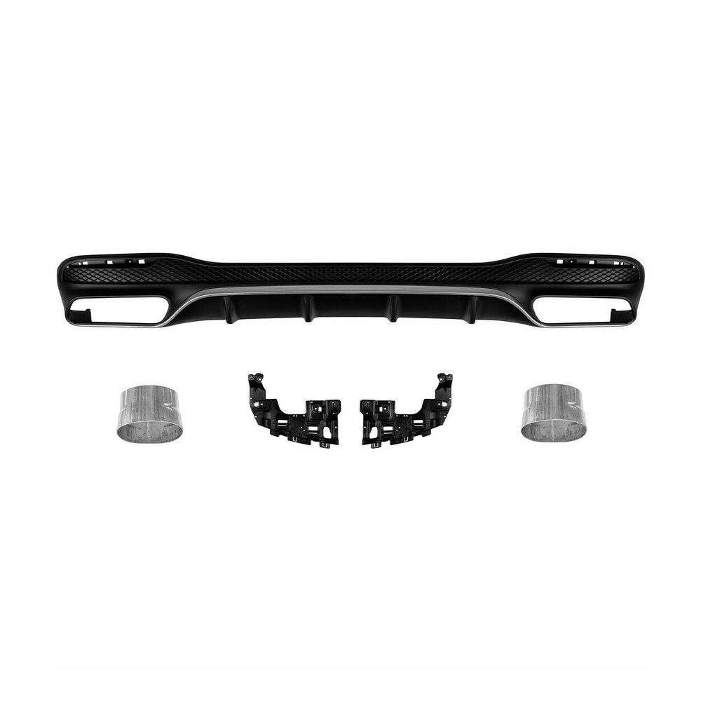 Difuzor Bară Spate compatibil cu Mercedes GLE W166 GLE63 Design Difuzor Bară Spate compatibil cu Mercedes GLE W166 GLE63 Design