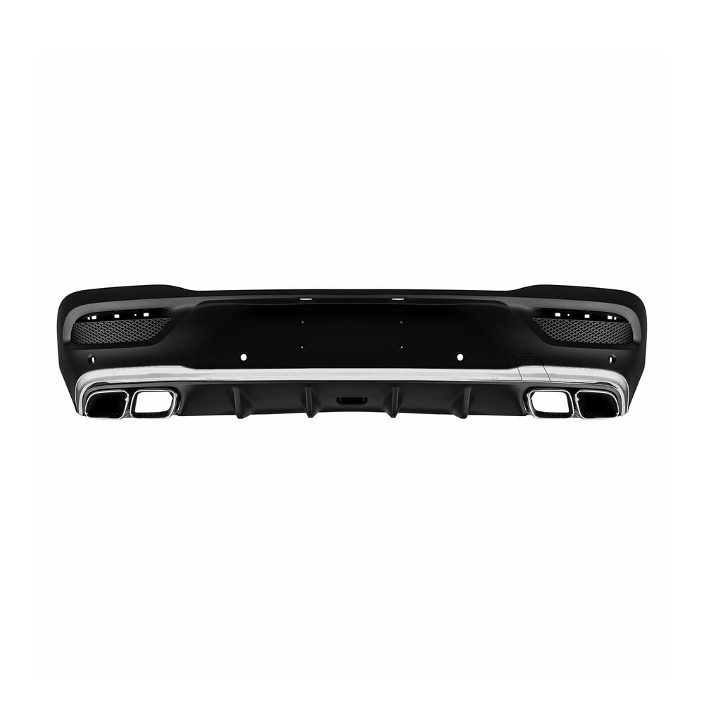 Difuzor Bară Spate cu Ornamente compatibil cu Mercedes GLE Coupe C167 GLE 63 Design Difuzor Bară Spate cu Ornamente compatibil cu Mercedes GLE Coupe C167 GLE 63 Design