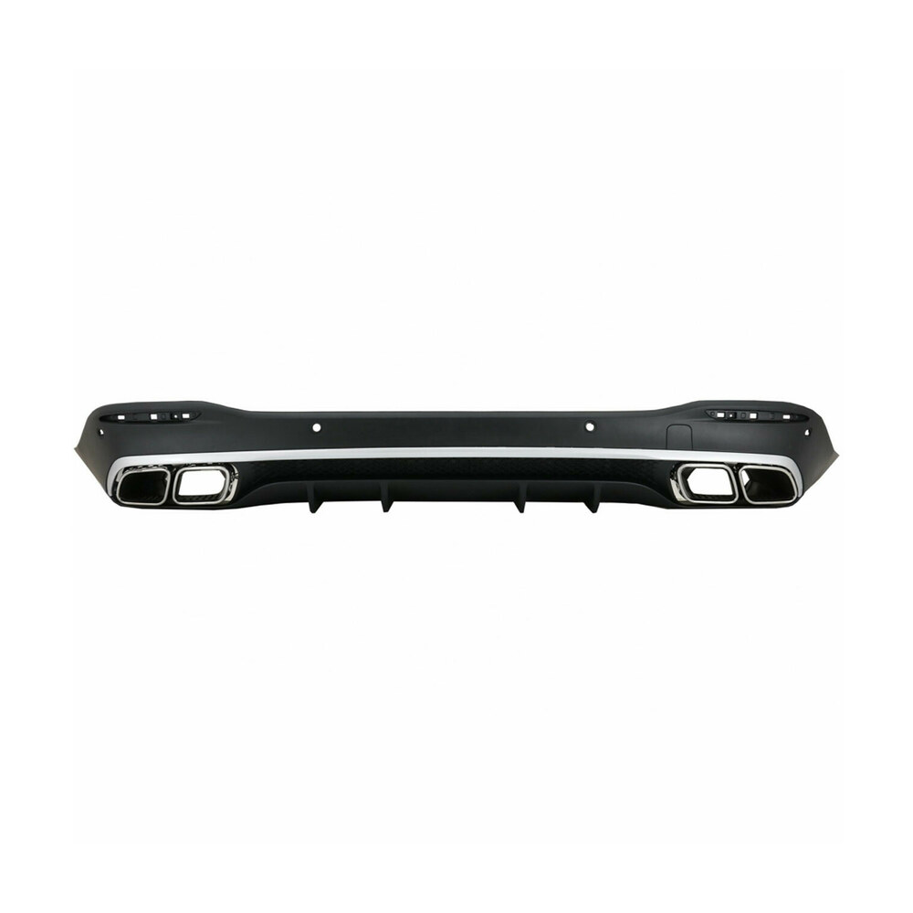 Difuzor Bară Spate cu Ornamente compatibil cu Mercedes GLE SUV W167 AMG Difuzor Bară Spate cu Ornamente compatibil cu Mercedes GLE SUV W167 AMG