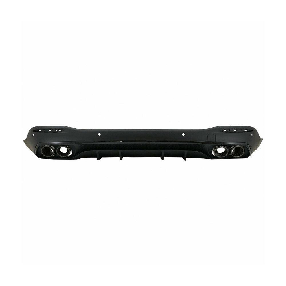 Difuzor Bară Spate cu Ornamente compatibil cu Mercedes GLE SUV W167 AMG Difuzor Bară Spate cu Ornamente compatibil cu Mercedes GLE SUV W167 AMG